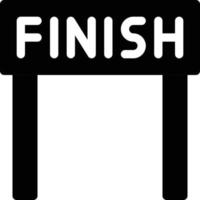 finish board vector illustration on a background.Premium quality symbols.vector icons for concept and graphic design.