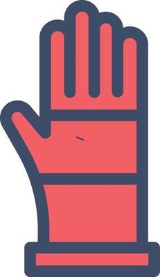 gloves vector illustration on a background.Premium quality symbols.vector icons for concept and graphic design.