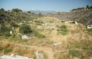 estadio de la ciudad antigua de aphrodisias en aydin, turkiye foto