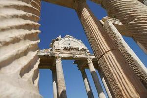 Monumental Gateway, Tetrapylon in Aphrodisias Ancient City in Aydin, Turkiye photo