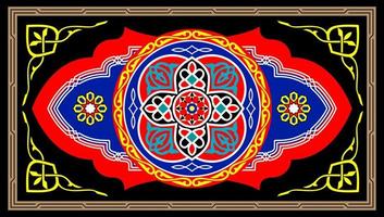Vector Illustration of Ramadan Designs Fabric