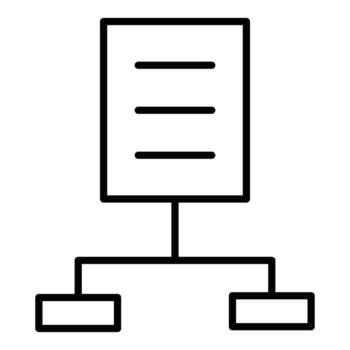 Algorithm Icon Style vector