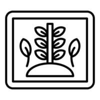 Bio Art Icon Style vector