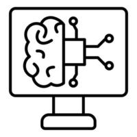 Computer Science Icon Style vector