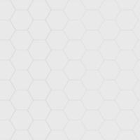 Ceramic tile hexagonal wall or floor decoration, white marble mosaic brick seamless pattern for background. Vector illustration