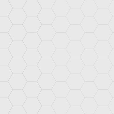 Ceramic tile hexagonal wall or floor decoration, white marble mosaic brick seamless pattern for background. Vector illustration