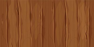 textura de madera vieja, cubierta de tablones, fondo de juego de interfaz de usuario, patrón sin costuras en estilo de dibujos animados aislado. material detallado y texturizado. . ilustración vectorial vector