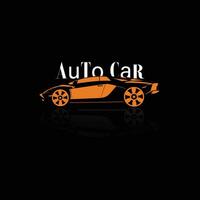 Car Logo Illustration. Automotive sport car racing template. Car vector logo design for sports, car repair shops.