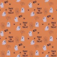 halloween seamless pattern vector
