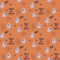 halloween seamless pattern vector