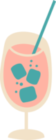 Cocktail. Isolated illustration png