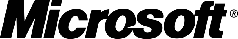 ilustración del icono de la marca microsoft. logotipo de la empresa de tecnología superior. png