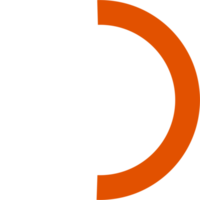 30 second timer display in flat style. Countdown time counter in circle. png