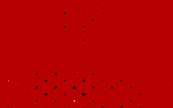 Light Red vector backdrop with dots.