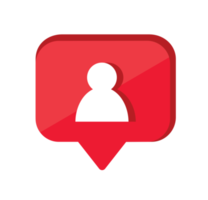 red social icon, like icon png