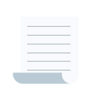 sheet file document in flat png