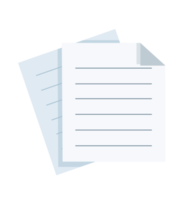 sheet file document in flat png