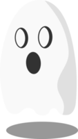 icône d'halloween fantôme. illustration d'horreur. png