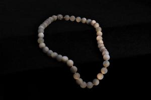 collar de perlas del lago ohtid, macedonia foto