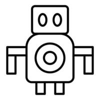 Nanorobot Icon Style vector