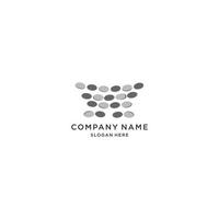 Stone logo icon vector image