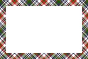 Rectangle borders and Frames vector. Border pattern geometric vintage frame design. Scottish tartan plaid fabric texture. Template for gift card, collage, scrapbook or photo album and portrait. vector