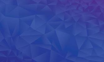 Abstract shine poly background of triangles in blue colors vector