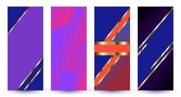 Colorful abstract background templates. vector