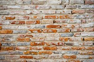 Vintage brick wall texture Background with copy space for text or design photo