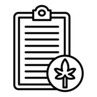 Drug Test Icon Style vector
