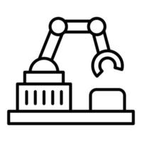 Assembly Machine Icon Style vector