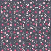 Bright Floral Seamless Vector Pattern