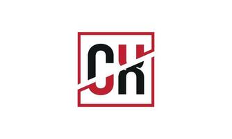 diseño de logotipo CX. diseño inicial del monograma del logotipo de la letra cx en color negro y rojo con forma cuadrada. vector profesional