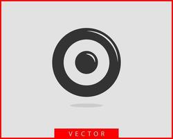 Target icon vector