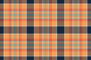 Tartan scotland seamless plaid pattern vector. Retro background fabric. Vintage check color square geometric texture. vector