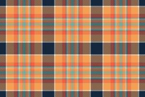 Tartan scotland seamless plaid pattern vector. Retro background fabric. Vintage check color square geometric texture. vector