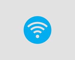 Free wi fi icon. Connection zone wifi vector symbol. Radio waves signal.