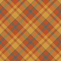 vector de patrón de cuadros sin costuras de tartán escocia. tela de fondo retro. textura geométrica cuadrada de color de verificación vintage.