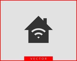 Free wi fi icon. Connection zone wifi vector symbol. Radio waves signal.