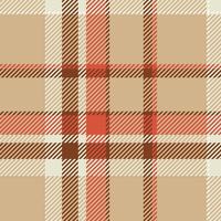 Tartan scotland seamless plaid pattern vector. Retro background fabric. Vintage check color square geometric texture. vector