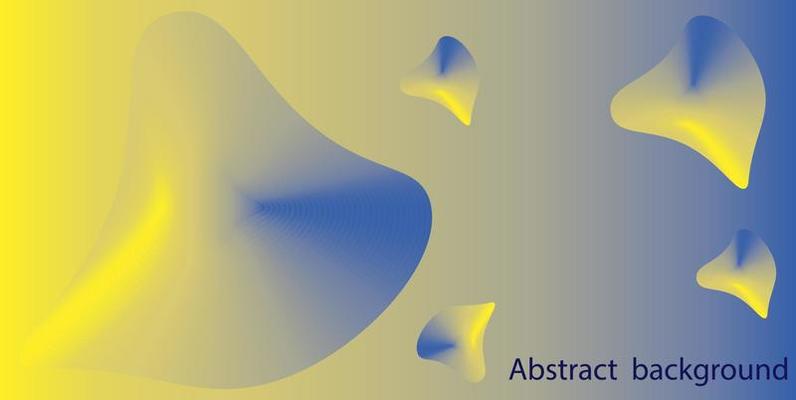 Abstract colorful gradient long banner