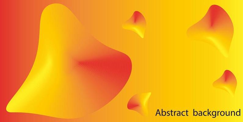Abstract colorful gradient long banner