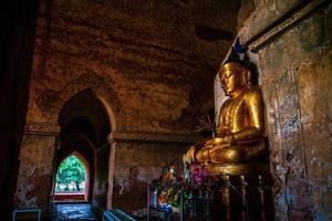 Dhammayangyi Temple, the largest and widest Buddhist temple in Bagan, Mandalay region, Myanmar photo