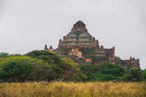 Dhammayangyi Temple, the largest and widest Buddhist temple in Bagan, Mandalay region, Myanmar photo