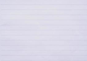 White notebook paper line background photo