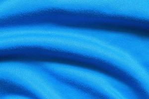 Blue football jersey clothing fabric texture sports wear background photo