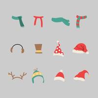 Vector Christmas accessories