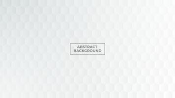 abstract background with white and gray hexagons vector