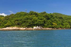 vista de la isla de samet foto