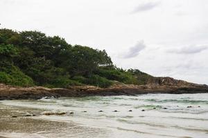 vista de la isla de samet foto